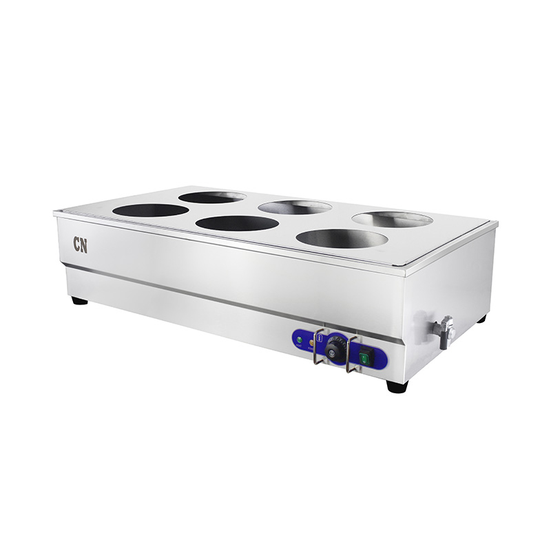 Máquina eléctrica comercial del Baño María del acero inoxidable con el pote de la comida